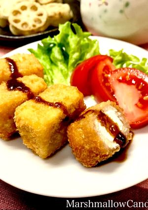 簡単！はんぺんの豚ばら肉巻きフライ♡-レシピのメイン写真