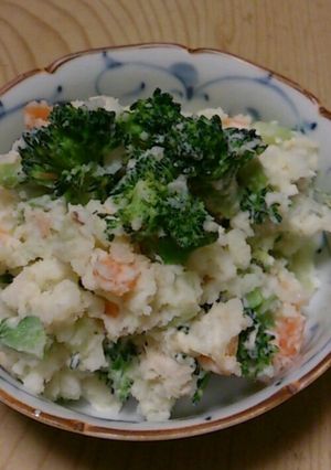 マヨネーズ少な目でポテトサラダ タイプＢ-レシピのメイン写真