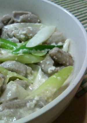 にんにく豆腐モツ炒め-レシピのメイン写真