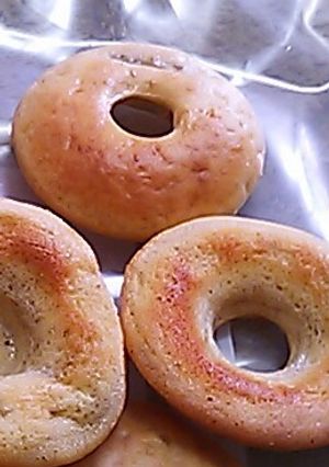 バナナの焼きドーナツ-レシピのメイン写真