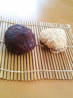 残りの赤飯で!簡単おはぎ!-レシピのメイン写真
