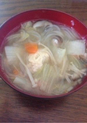 白菜と肉団子のスープ-レシピのメイン写真