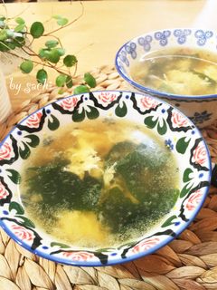 わかめと玉子の中華スープ-レシピのメイン写真