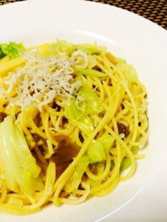 【15分】ザーサイとシラスの春パスタ-レシピのメイン写真