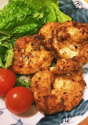 ☆鶏むね肉のマヨネーズバジル焼き☆-レシピのメイン写真