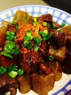 鳥レバーのソース煮-レシピのメイン写真
