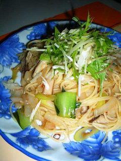 サラダ風和風パスタ-レシピのメイン写真