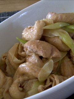 鶏皮と長ねぎのやわらか煮-レシピのメイン写真