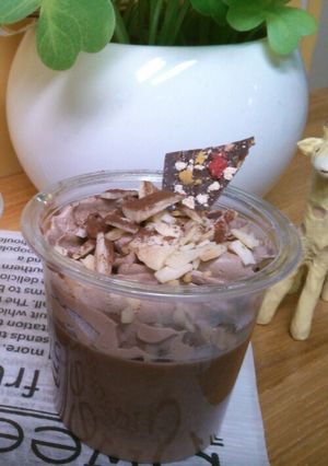 牛乳とゼラチンで♪ぷるぷるチョコぷりん-レシピのメイン写真