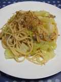 酒蒸しあさりで！和風パスタ