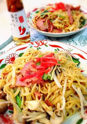 火も包丁も使わない時短焼きそば❗️-レシピのメイン写真
