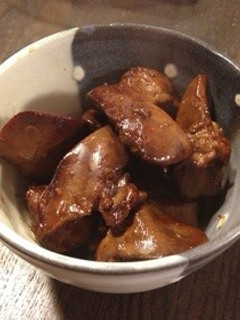 レバーの洋風甘辛煮✾-レシピのメイン写真