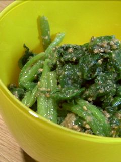 ほうれん草の胡麻和え-レシピのメイン写真