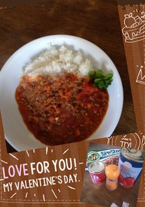 インド風 キーマカレー(*^^*)-レシピのメイン写真
