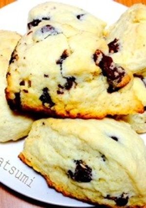 チョコスコーン-レシピのメイン写真