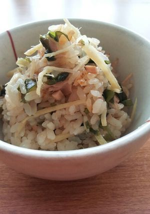 ☆しょうがたっぷり わかめご飯☆-レシピのメイン写真
