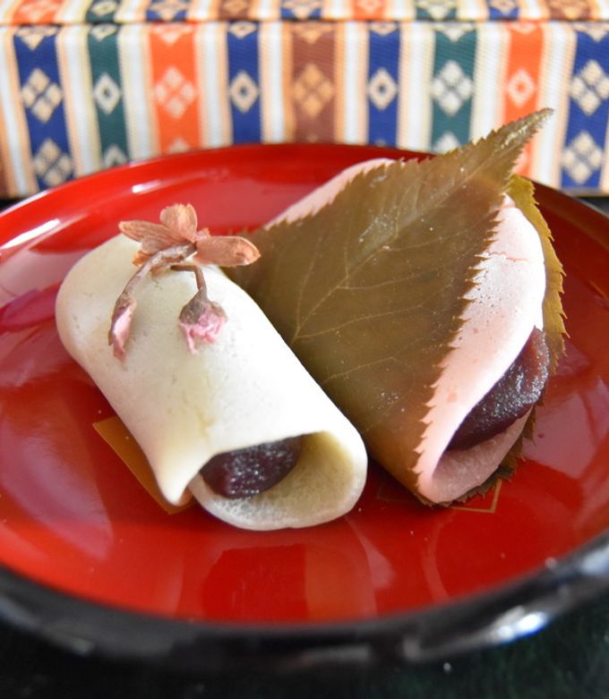 簡単 ♪ ホットプレートで桜餅（長命寺） by mielle 【クックパッド