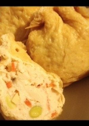 栄養満点*鶏ひき肉と野菜の巾着煮-レシピのメイン写真