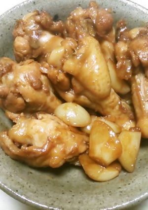 さっぱりおかず☆手羽元のポン酢煮-レシピのメイン写真