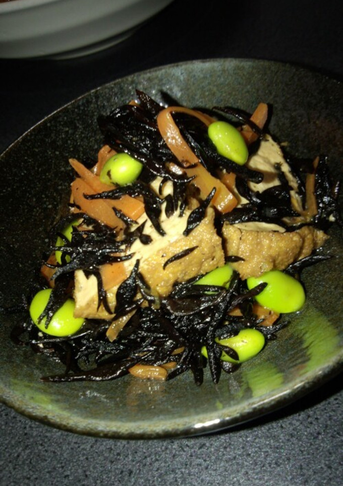 厚揚げとひじきの煮物-レシピのメイン写真