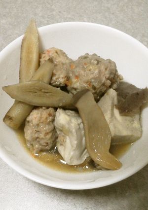鶏つくね鍋-レシピのメイン写真