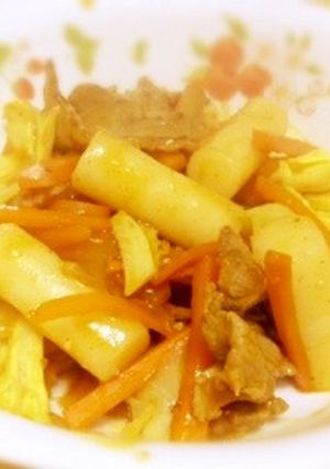 野菜たっぷり！簡単！旨辛トッポギ-レシピのメイン写真