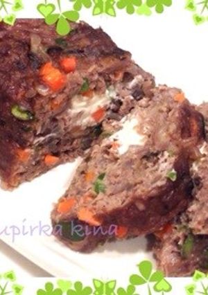 焼き型いらず！バジル香るミートローフ-レシピのメイン写真