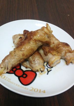 簡単美味しいネギ味噌巻き-レシピのメイン写真