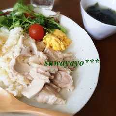 รูปของ 私流、海南チキンライス***