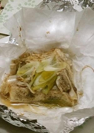 鮪のプロ直伝!!簡単まぐろカマのホイル焼-レシピのメイン写真