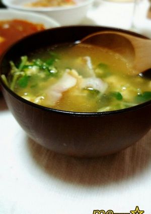 ◆簡単◆豆苗の中華スープ♪-レシピのメイン写真