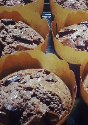 バレンタインにも♡贅沢チョコカップケーキ-レシピのメイン写真