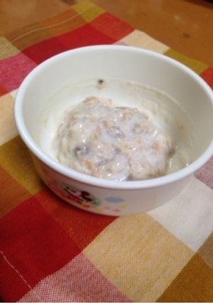 離乳食中期〜 フルーツヨーグルト-レシピのメイン写真
