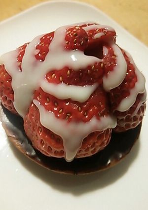 おしゃれで極ウマ・イチゴチョコタルト♡-レシピのメイン写真