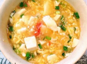 風邪をひいたら=豆腐のおろし卵あんかけ-レシピのメイン写真