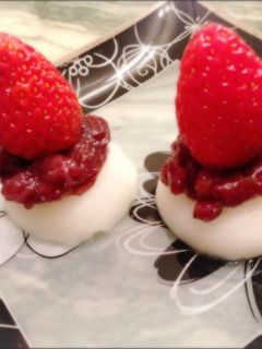 いちご大福*風味-レシピのメイン写真
