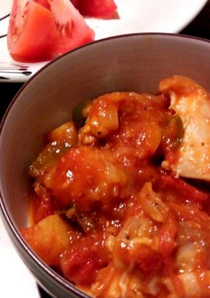 野菜たくさんチキンのトマト煮込み-レシピのメイン写真