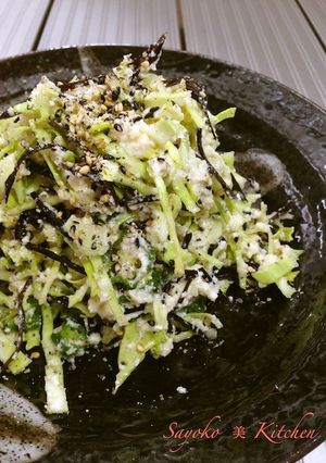 キャベツと豆腐のシンプルサラダ-レシピのメイン写真