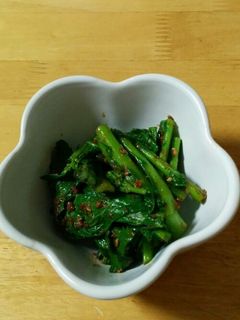 春の味覚♪菜の花のごまあえ-レシピのメイン写真