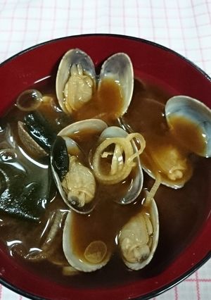 あさりの味噌汁＊砂出し-レシピのメイン写真