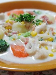 王道?ホワイトシチュー❤-レシピのメイン写真