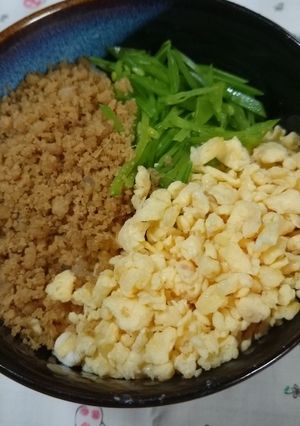 三色どんぶり-レシピのメイン写真