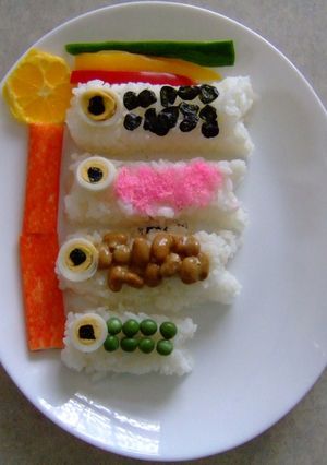 こいのぼり寿司-レシピのメイン写真
