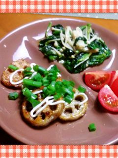 レンコンの照り焼き-レシピのメイン写真