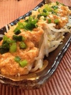 モヤシがメイン❗️ ピリ辛豆腐あんかけ-レシピのメイン写真