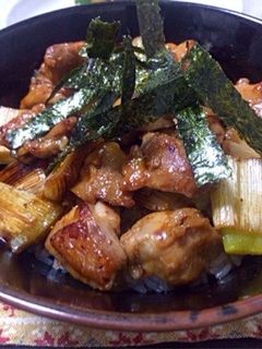 【簡単!】焼き鳥丼-レシピのメイン写真