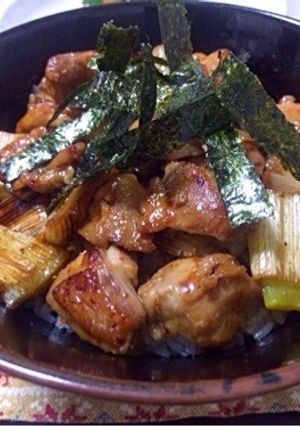 【簡単!】焼き鳥丼-レシピのメイン写真