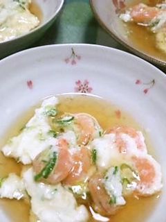海老しんじょうもどき、あんかけ-レシピのメイン写真