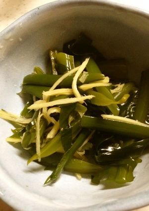 三陸・茎わかめの生姜漬け-レシピのメイン写真