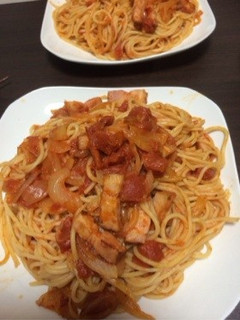 トマトパスタ-レシピのメイン写真
